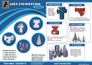 basket type strainers manufacturer in mumbai india